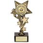 Antique Gold or Bronze Star Trophy FT98B thumbnail